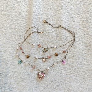 Betsy Johnson Charm Necklace
